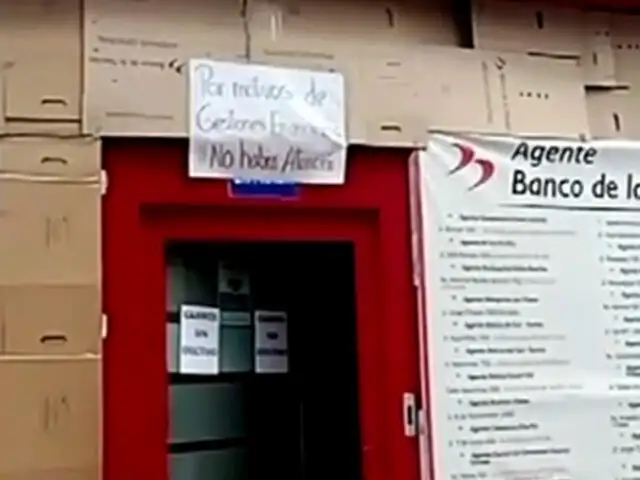 No hay dinero en efectivo: Banco de la Nación de Juliaca restringe disponibilidad