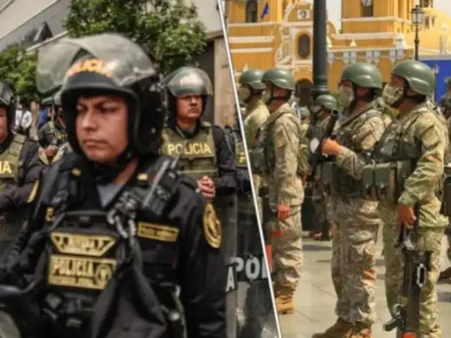 FFAA y PNP anuncian desbloqueo de vías en todo el Perú  tomadas por manifestantes