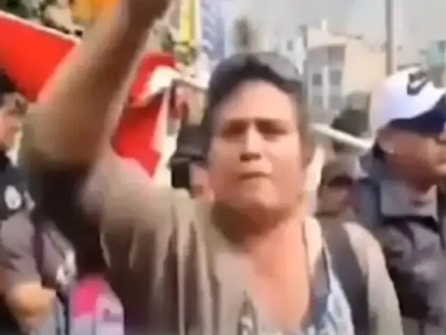 "Camarada Giuliana" estaría detrás de violentas manifestaciones en Lima y Madre de Dios