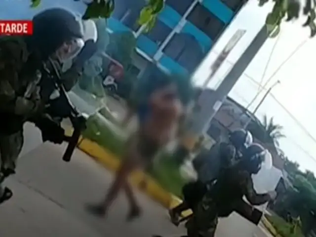 Puerto Maldonado: escuadrÃ³n policial rescata a agente secuestrado por vÃ¡ndalos