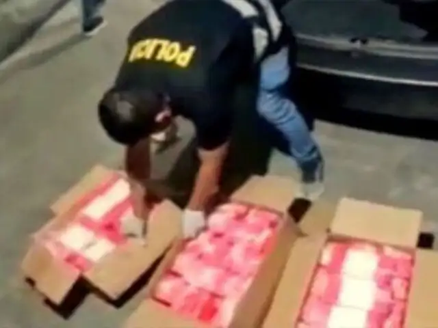 Chiclayo: incautan más de 100 kilos de cocaína en vivienda y detienen a cinco personas