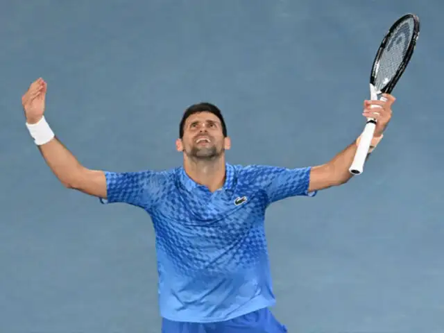 VIDEO: Novak Djokovic derrota a griego Stefanos Tsitsipas y logra su décimo Abierto de Australia