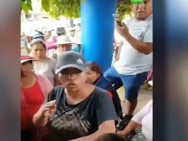 Puerto Maldonado: captan a manifestantes exigiendo pago para ir a protestas