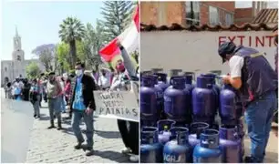 Precio del balón de gas en Arequipa sube a 60 soles ante desabastecimiento