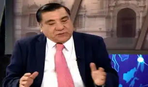 Víctor García Toma: "Se requiere una actitud más patriótica de los parlamentarios".