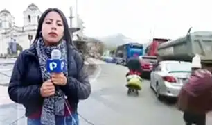 Huancayo: Continúa bloqueada vía a la altura de Morococha