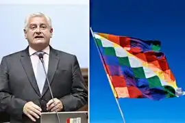Congresista Lizarzaburu llama “Mantel de chifa” a bandera Wiphala