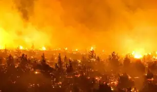 Incendios forestales en Chile: piden ayuda internacional para controlar siniestros