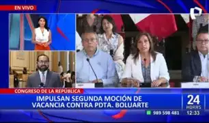 Dina Boluarte: Impulsan segunda moción de vacancia contra la presidenta