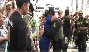 Policías se reencuentran con sus familias tras permanecer 30 días en Juliaca por protestas