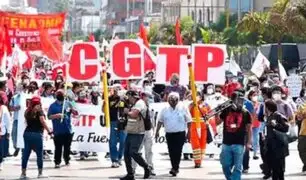 Paro de la CGTP: Así se vive la nueva protesta en las calles de Lima