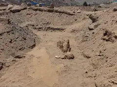 Encuentran tumba con restos humanos de más de 800 años de antigüedad en Huaral