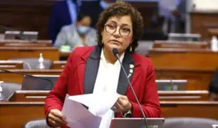 Silvia Monteza retira su firma de PL de "Los Niños" para restablecer inmunidad parlamentaria