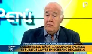 García Belaunde sobre caso 'Los Niños': traicionaron descaradamente a Acción Popular