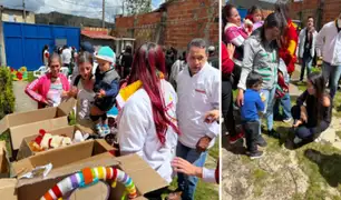 ¡Altruismo que traspasa fronteras! Conozca la labor social que realiza joven peruana en Colombia