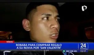 "Los Tóxicos de San Valentín": capturan a pareja de delincuentes que robaba para celebrar el 14 de febrero
