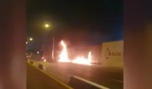 Alianza Lima presenta denuncia tras ataque con bomba molotov en el frontis de Matute