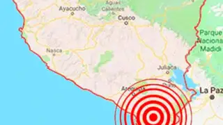 Fuerte sismo de 5.6 grados remece Tacna esta tarde
