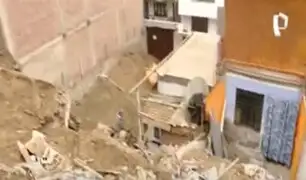Chorrillos: vecinos temen nuevo derrumbe de muro de contención