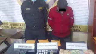Detienen a microcomercializador de drogas por tercera vez en Huancavelica