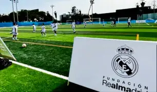 Real Madrid – Perú: Fundación entrena en nuevo complejo deportivo del Jockey Club