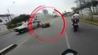 Avenida Brasil: conductor que provocó accidente tenía brevete suspendido