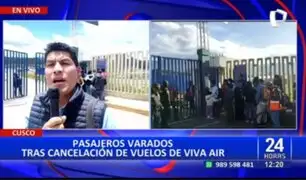 Suspensión de vuelos de Viva Air: Decenas de pasajeros varados en aeropuerto de Cusco