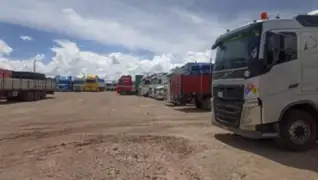 Puno: transportistas bolivianos varados en Desaguadero por protestas regresan a su país