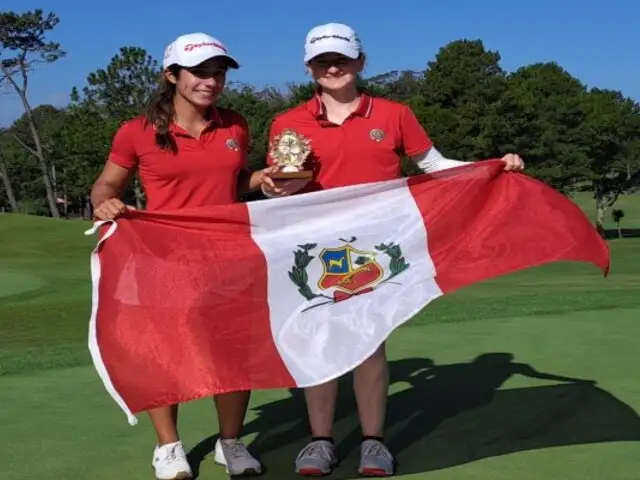 ¡Orgullo peruano! Golfista Camila Zignaigo obtiene la Copa de Oro en Uruguay