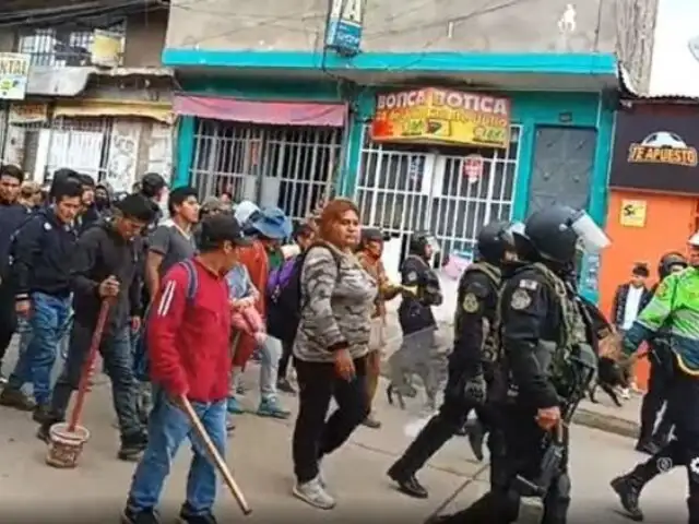 Protestas en Huancayo: comerciantes cierran tiendas y mercados por temor a saqueos