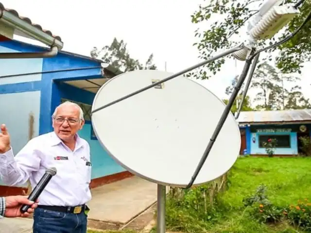 Minedu recuperará 2000 antenas satelitales que darán internet a colegios en zonas rurales