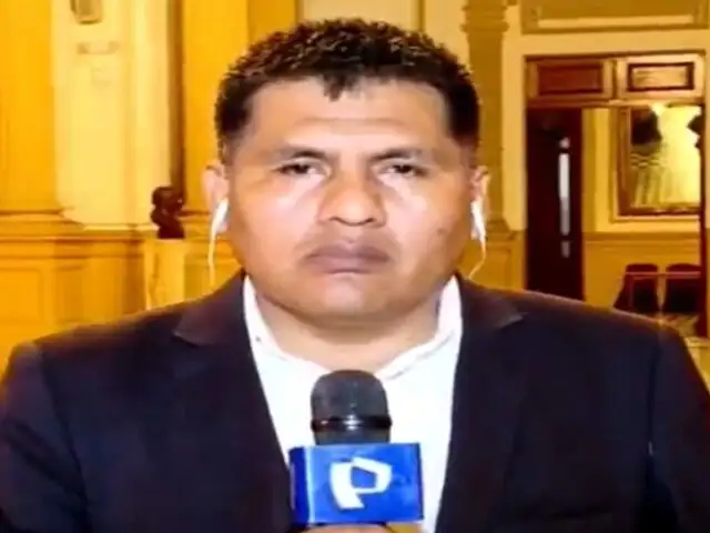 Jaime Quito: “Tenemos un Congreso que está de espaldas del pueblo”