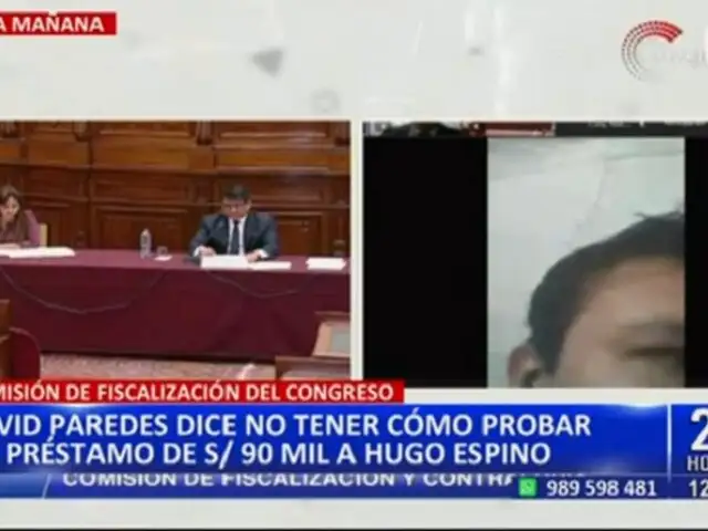Hermano de Lilia Paredes confirma que prestó 90 mil soles a Hugo Espino: "No me ha devuelto ni un sol"