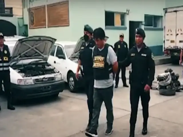 PNP captura a "los clonadores del norte chico" y recupera 50 autos robados