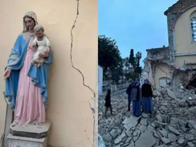 Imagen de la Virgen María queda intacta tras derrumbe de catedral en Turquía