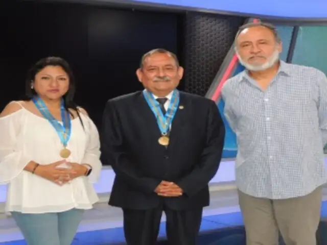 Colegio de Periodistas de Lima visita Panamericana Televisión