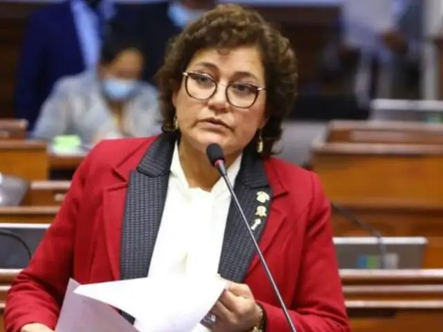Caso Los Niños: Silvia Monteza no renunciará a Vicepresidencia del Congreso tras allanamiento de su casa