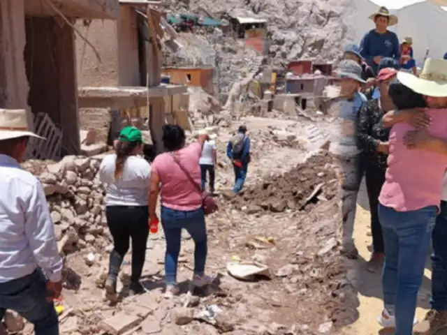 Arequipa: Mujer fallece tras salvar a sus 4 hijos de un huaico