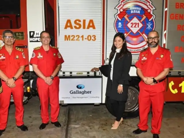 Verano 2023: bomberos voluntarios fortalecen su capacidad operativa en Asia