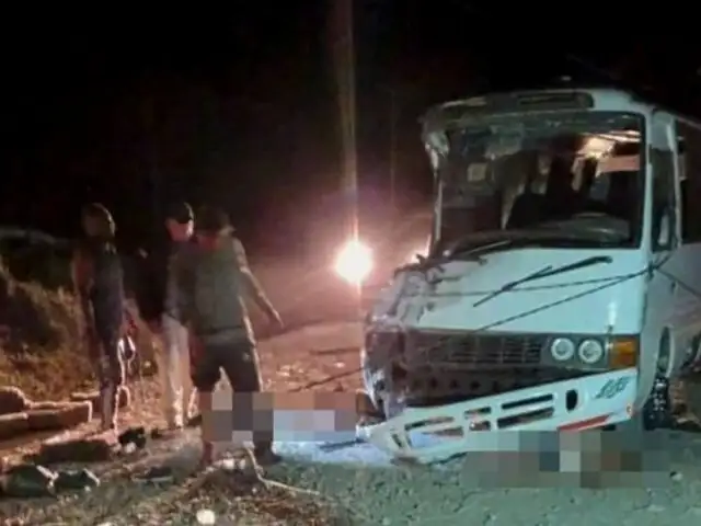 Panamá: bus con migrantes cae por precipicio y mueren 39 personas