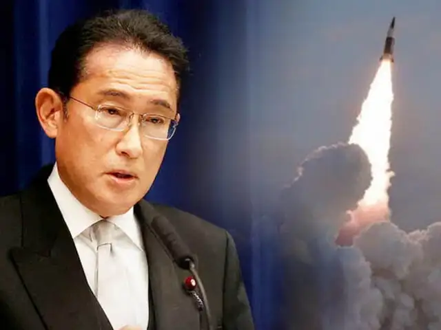 Primer ministro de Japón se pronuncia por misil lanzado por Corea del Norte