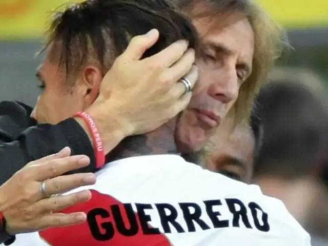 Gareca feliz por el primer gol de Guerrero en Racing: "Sé lo que luchó"