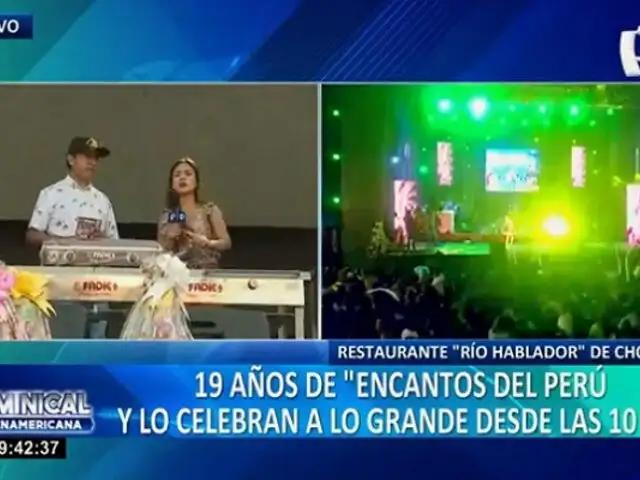 "Encantos del Perú" celebra hoy sus 19 años de aniversario en Chosica
