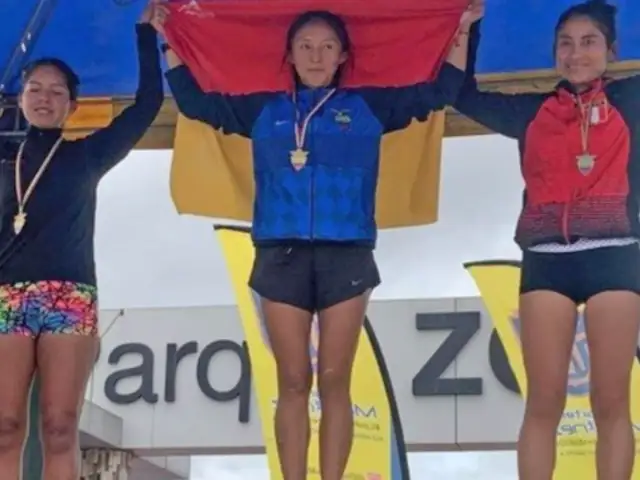 Peruana Yoci Caballero gana medalla de plata en Ecuador