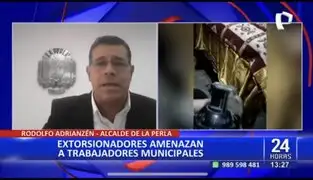 Alcalde de La Perla denuncia que funcionarios municipales son extorsionados por extrabajadores