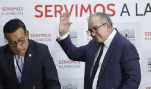 José Cevasco asegura que su renuncia obedece a motivos de carácter político