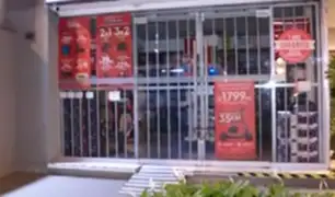 Miraflores: caen presuntos implicados en robo a tienda de celulares
