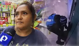 Cercado de Lima: Delincuente amenazó a comerciante tras intentar robar en su negocio