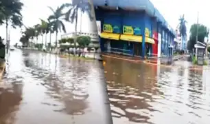 Chiclayo se inunda tras diez horas de lluvia torrencial
