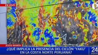 Senamhi advierte que ciclón “Yaku” llegaría afectar Lima en los próximos días